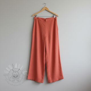 Bawełniana tkanina z lnem brick