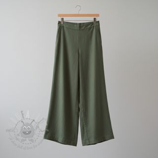 Bawełniana tkanina z lnem army