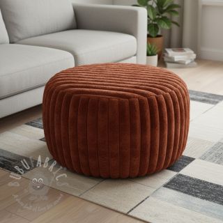 Sztuczne futro Barracuda terracotta