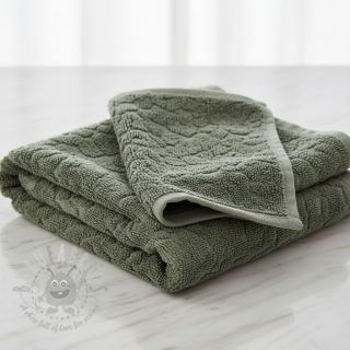 Frotte Animal skin dark green