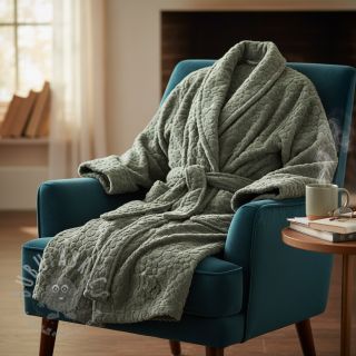 Frotte Animal skin dark green