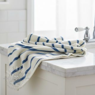 Frotte YARN DYED Stripe SMALL light blue