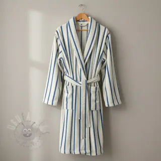 Frotte YARN DYED Stripe SMALL light blue
