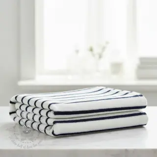 Frotte YARN DYED Stripe SMALL dark blue