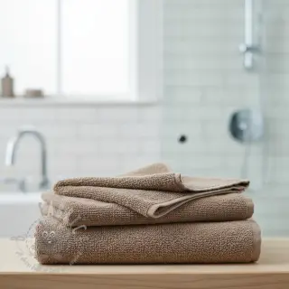 Terry VELVET BAMBOO taupe