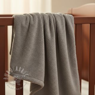 Terry VELVET BAMBOO grey