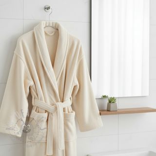 Terry VELVET BAMBOO ecru