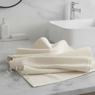 Frotte elastyczne ecru