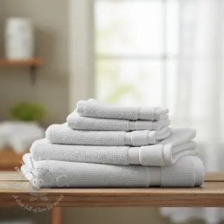Frotte elastyczne white