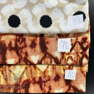 Pakiet tkanin len z bawełną 059