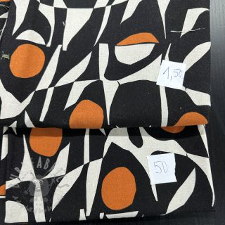 Pakiet tkanin len z bawełną 067