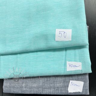 Pakiet tkanin len z bawełną 038