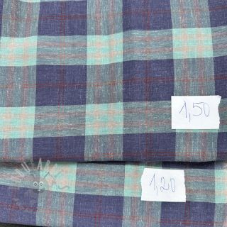 Pakiet tkanin len z bawełną 049