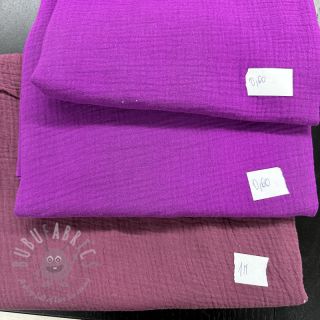 Pakiet tkanin muślin ORGANIC 616