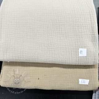 Pakiet tkanin muślin ORGANIC 617