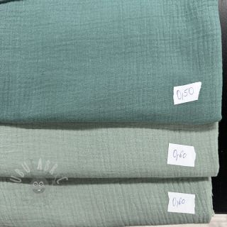 Pakiet tkanin muślin ORGANIC 622