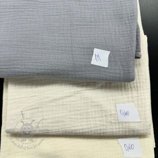 Pakiet tkanin muślin ORGANIC 607