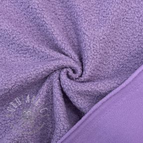 Fleece TEDDY DOUBLE SIDED lilac
