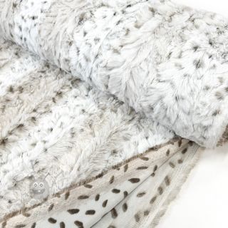 Sztuczne futro Animal skin brown