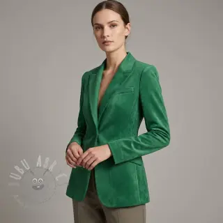 Zamsz stretch SCUBA dark green