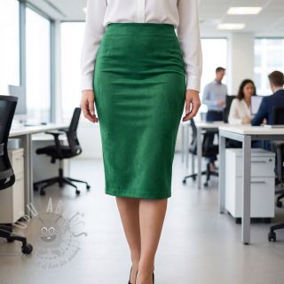 Zamsz stretch SCUBA dark green