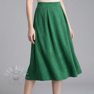 Zamsz stretch SCUBA dark green