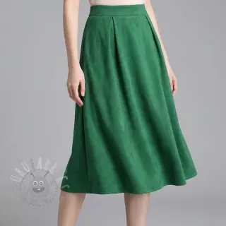 Zamsz stretch SCUBA dark green