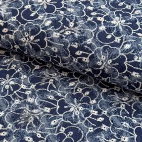 JEANS DENIM EMBROIDERY Fera design C