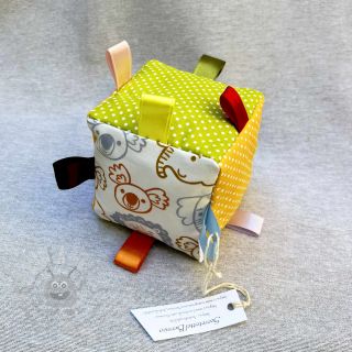 Bawełniana tkanina Safari animals ecru