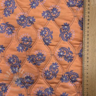 Bawełniana tkanina VOILE STEPPED Daria flower purple digital print