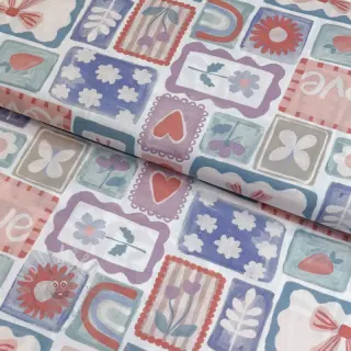 Bawełniana tkanina Patchwork digital print