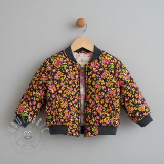 Bawełniana tkanina VOILE STEPPED Ophelia flower digital print