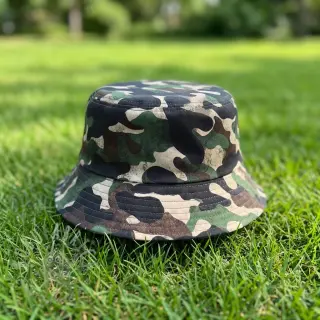 Bawełniana tkanina Camouflage green digital print