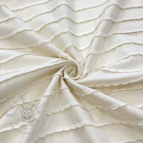 Jersey RUFFLES natural