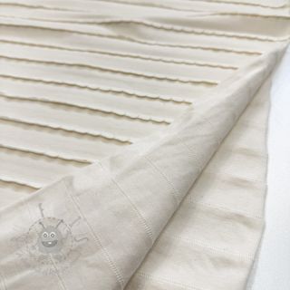 Jersey RUFFLES natural