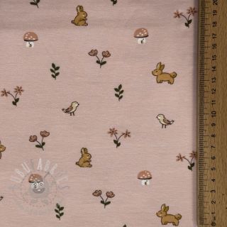 Jersey Bunnies light mauve ORGANIC