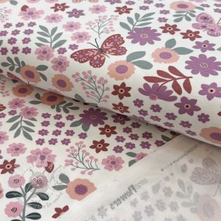 Dresówka Flowers Azriel offwhite