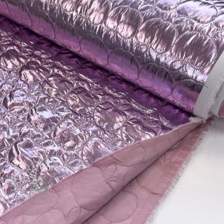 Pikowana tkanina FOIL Apples