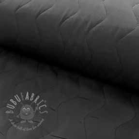 Pikowana tkanina ZIG ZAG black