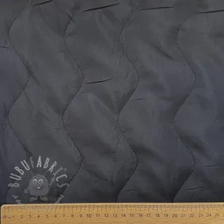 Pikowana tkanina ZIG ZAG black