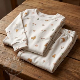 Jersey Bunnies white ORGANIC