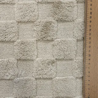 Fleece JACQUARD Check ecru