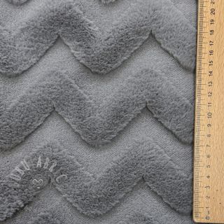 Fleece Abstract grey