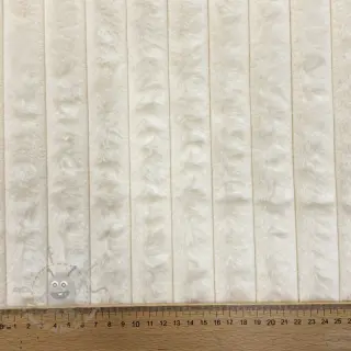 Sztuczne futro Stripes Luxe ecru