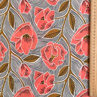 Bawełniana tkanina VOILE Timi flowers