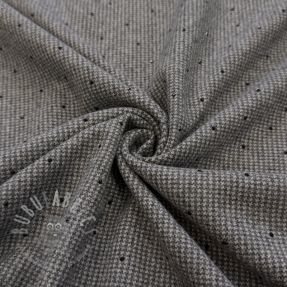 Tkanina na kostium damski PIED DE POULE BRUSHED Studs