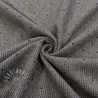 Tkanina na kostium damski PIED DE POULE BRUSHED Studs