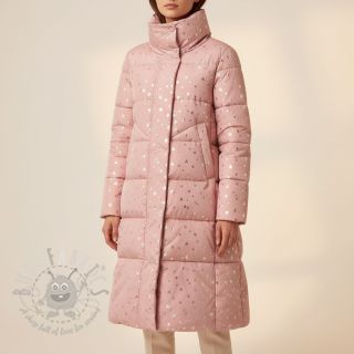 Pikowana tkanina FOIL Hearts