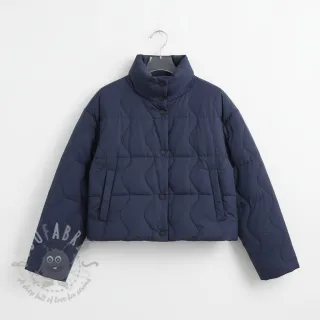 Pikowana tkanina ZIG ZAG navy