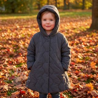 Pikowana tkanina ZIG ZAG black